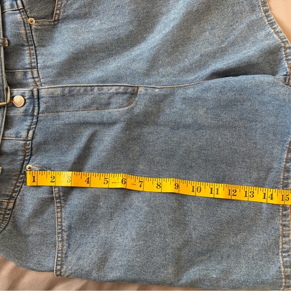 Jou Jou Blue Denim Vest - Picture 5 of 6